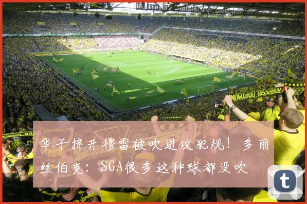华子挤开穆雷被吹进攻犯规！多丽丝伯克：SGA很多这种球都没吹